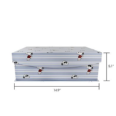 The Big One Peanuts Snoopy Joe Cool Hinged Paper Box