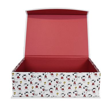 The Big One Peanuts Snoopy Joe Cool Hinged Stationery Box