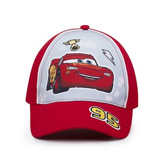 Boys Disney's/Pixar Cars Baseball Cap with Lightning McQueen Design