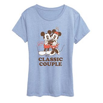 Women's Disney's Mickey & Minnie Mouse Classic Couple Graphic Tee