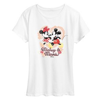 Women's Disney's Mickey & Minnie Mouse Graphic Tee