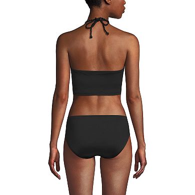 Lands' End High Neck Halter Swim Top