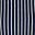 Navy White Stripe