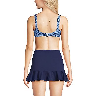 Women's Lands' End Rectangular Wire Swim Top