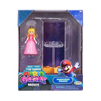 Nintendo The Super Mario Galaxy Movie 1.5-Inch Action Figure with Star Launcher Accessory