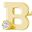 14k Gold B