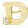 14k Gold D