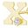 14k Gold X