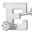 14k White Gold E