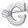 14k White Gold G