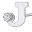 14k White Gold J