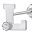 14k White Gold L