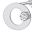 14k White Gold O