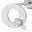 14k White Gold Q