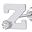 14k White Gold Z