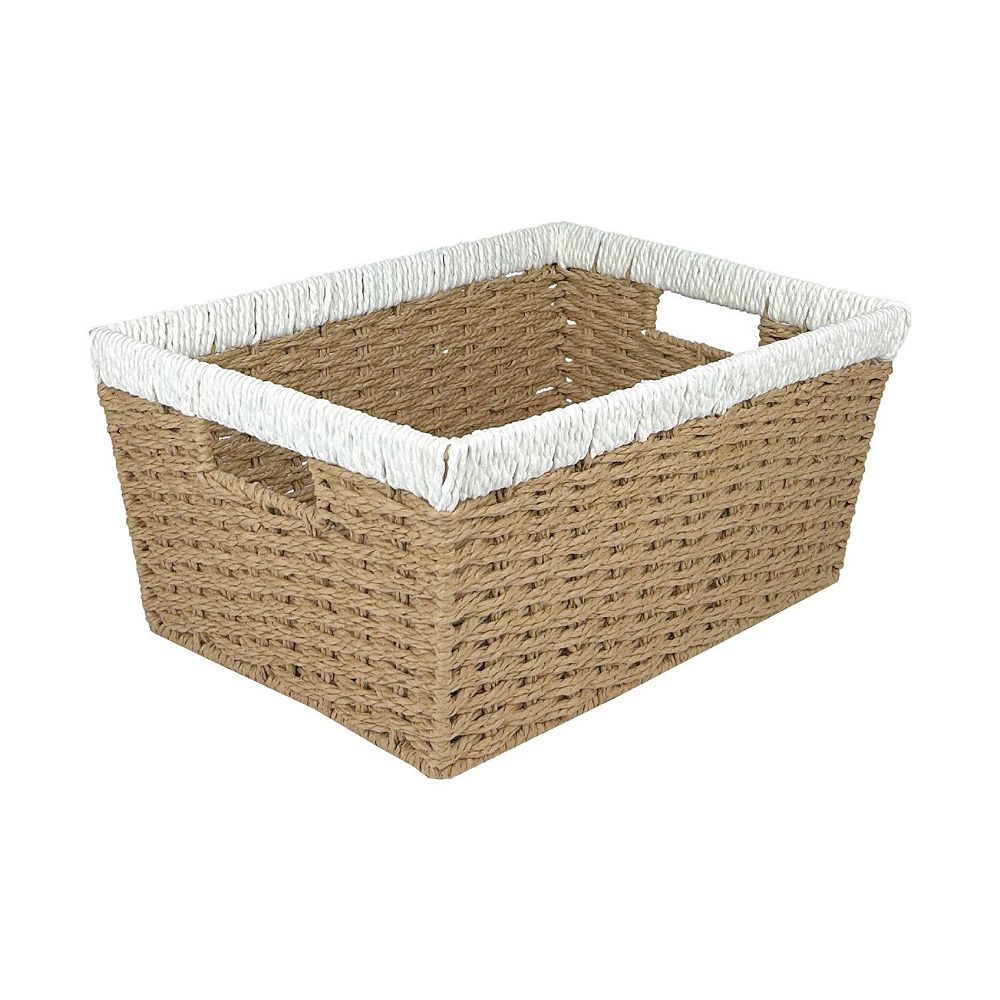 Belle Maison Medium Paper Rope Storage Basket