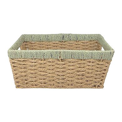 Belle Maison Small Paper Rope Basket