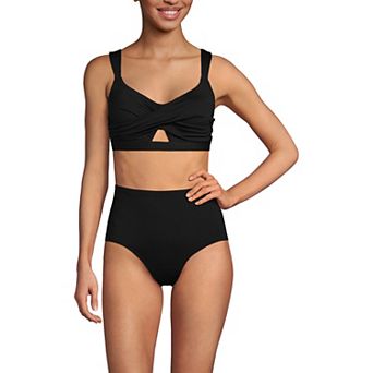Women's Lands' End Twist Front Bikini Top