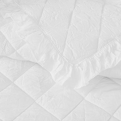 Truly Soft Crinkle Ruffle Quilt Set with Shams