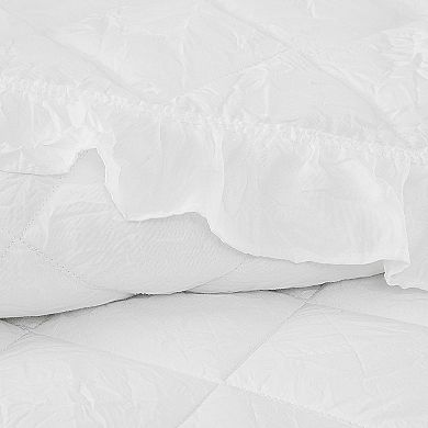 Truly Soft Crinkle Ruffle Quilt Set with Shams