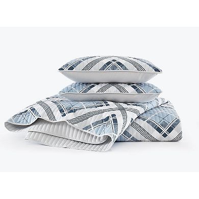 Truly Soft Lars Plaid Microfiber Bedding Set with Shams