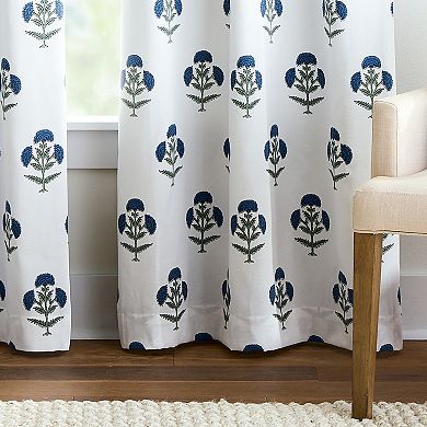 Martha Stewart Ayana Blackout Set of 2 Window Curtain Panels