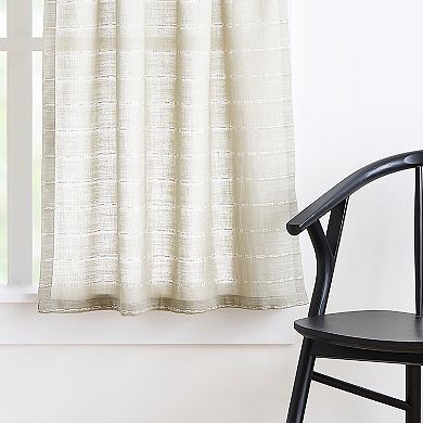 Martha Stewart Ava Light Filtering 3-pc. Valance & Tier Set