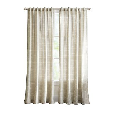 Martha Stewart Ava Light Filtering Set of 2 Window Curtain Panels