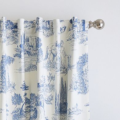 Martha Stewart Village Life Blackout Set of 2 Window Curtain Panels
