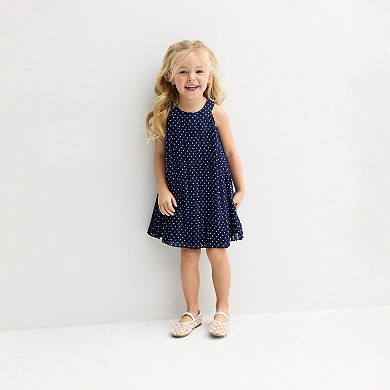 Baby & Toddler Girl Blueberi Boulevard Chiffon Dress & Hat Set