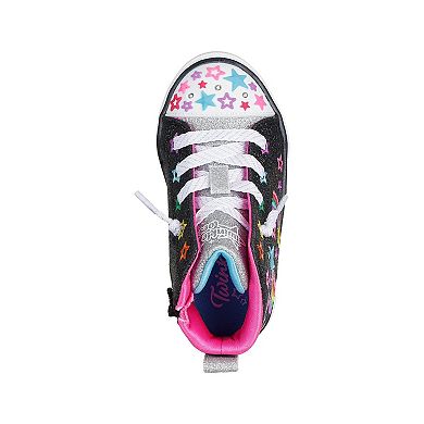 Skechers Twinkle Toes® Twinkle Sparks Starry Burst Toddler Girls Light-Up High-Top Sneakers