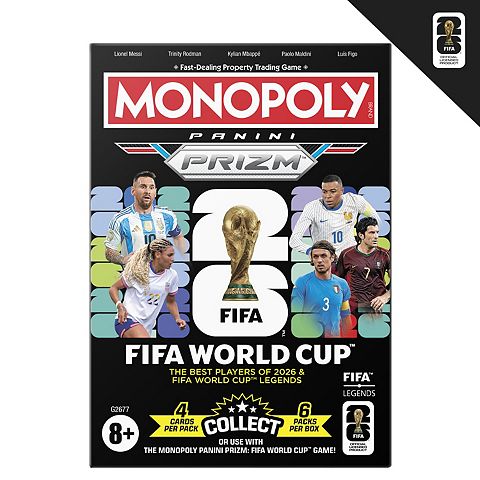 Детские игрушки Monopoly Panini Prizm: Soccer Trading Cards Booster Box by Hasbro
