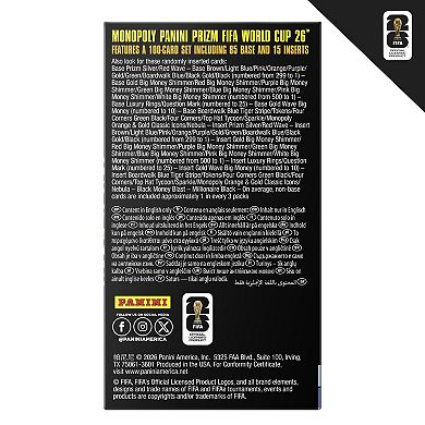 Monopoly Panini Prizm: FIFA World Cup Booster Box by Hasbro