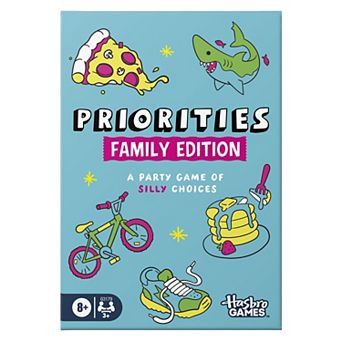 Priorities Family Edition Game by Hasbro