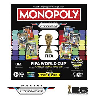 Monopoly Panini Prizm: FIFA World Cup Board Game by Hasbro