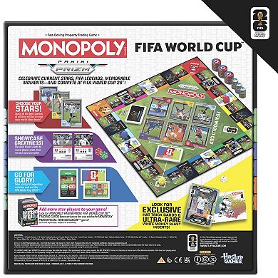 Monopoly Panini Prizm: FIFA World Cup Board Game by Hasbro