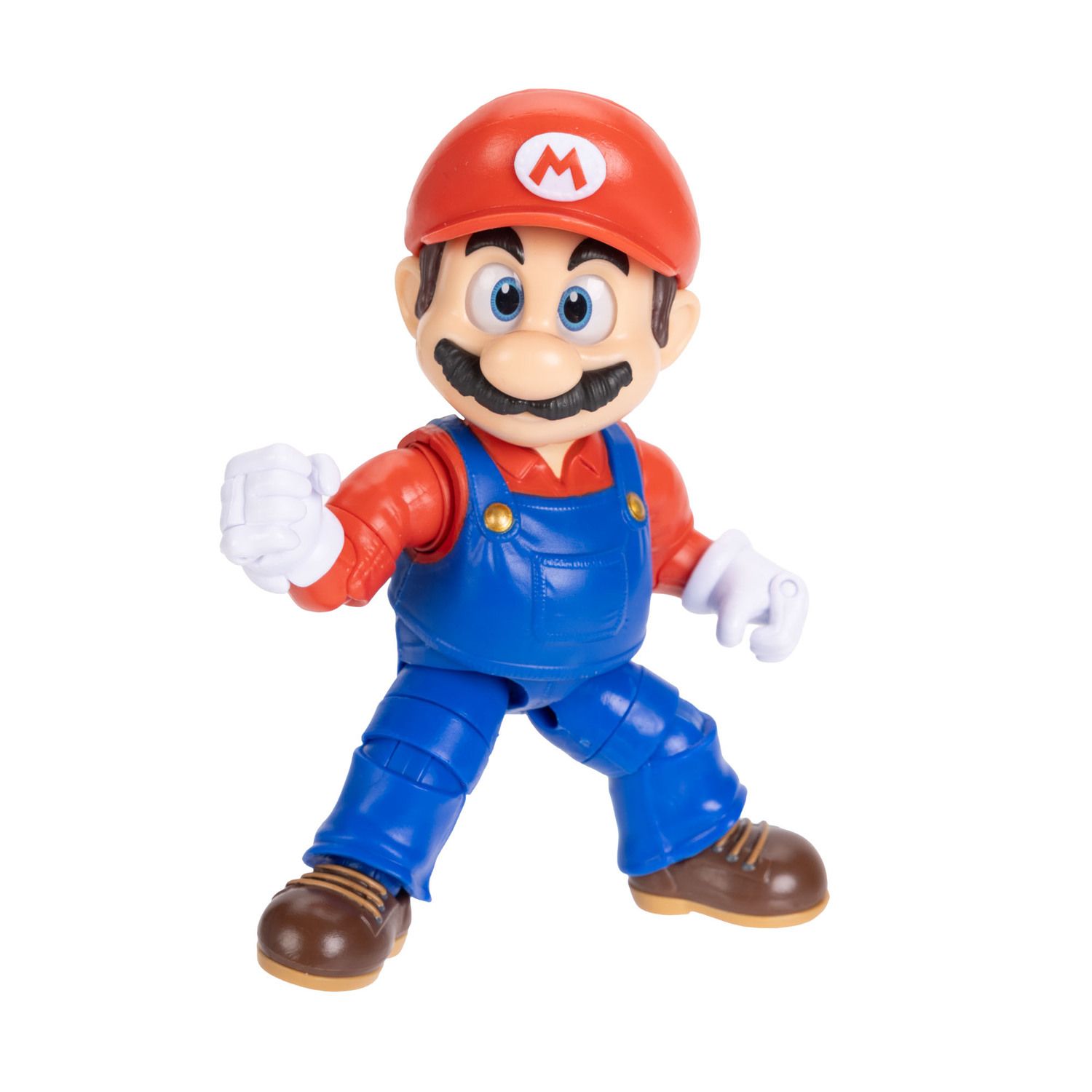 Детская фигурка Nintendo The Super Mario Galaxy Movie 5-Inch Mario Action Figure with Star Companion — фото 4