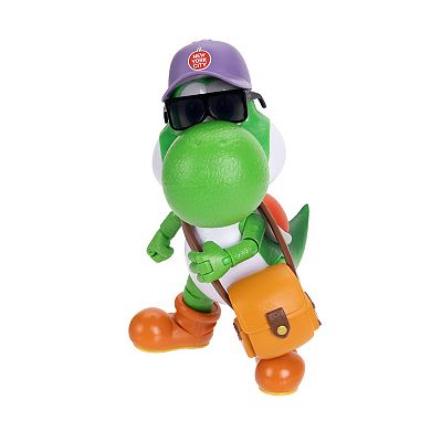 Nintendo The Super Mario Galaxy Movie Yoshi Figure with Accessories Action Figure