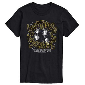 Big & Tall The Beatles Here There & Everywhere Graphic Tee