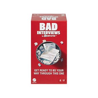 Mattel Bad Interviews by Funemployed Party Game
