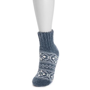 Women's MUK LUKS Chenille Cabin Socks