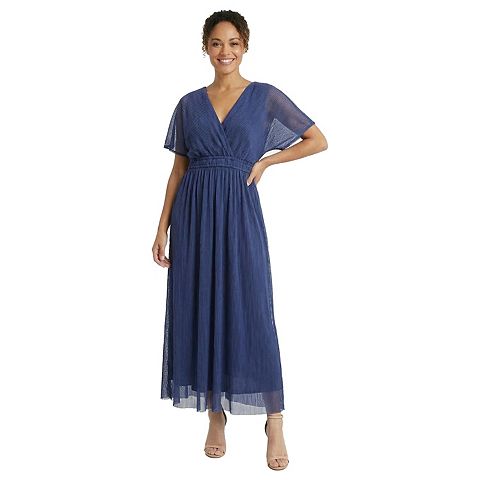 Женские платья London Women's London Times Empire Line A-Line Midi Dress