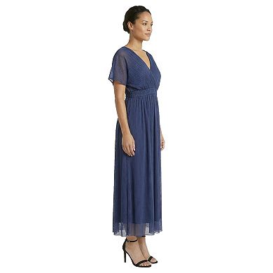 Women's London Times Empire Line A-Line Midi Dress