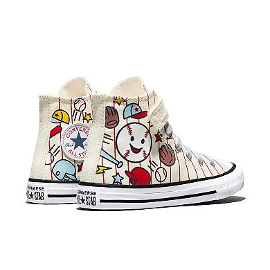 Converse CTAS 1V Little Kids Boys Lace-Up High-Top Sneakers