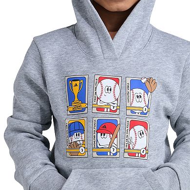 Boys 4-7 adidas Graphic Fleece Pullover Hoodie