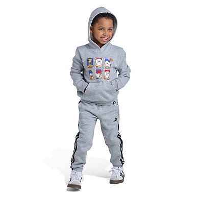 Boys 4-7 adidas Graphic Fleece Pullover Hoodie