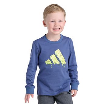 Boys 4-7 adidas Long Sleeve Doodle Graphic Tee