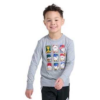 Boys 4-7 adidas Long Sleeve Sport Graphic Tee