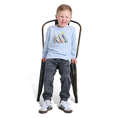 Boys 4-7 adidas Long Sleeve Doodle Graphic Tee