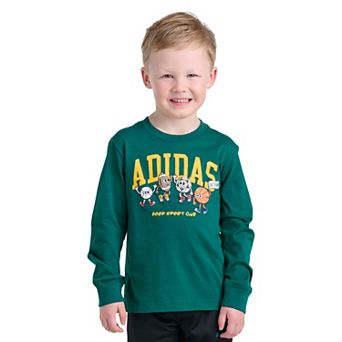 Boys 4-7 adidas Long Sleeve Sport Graphic Tee